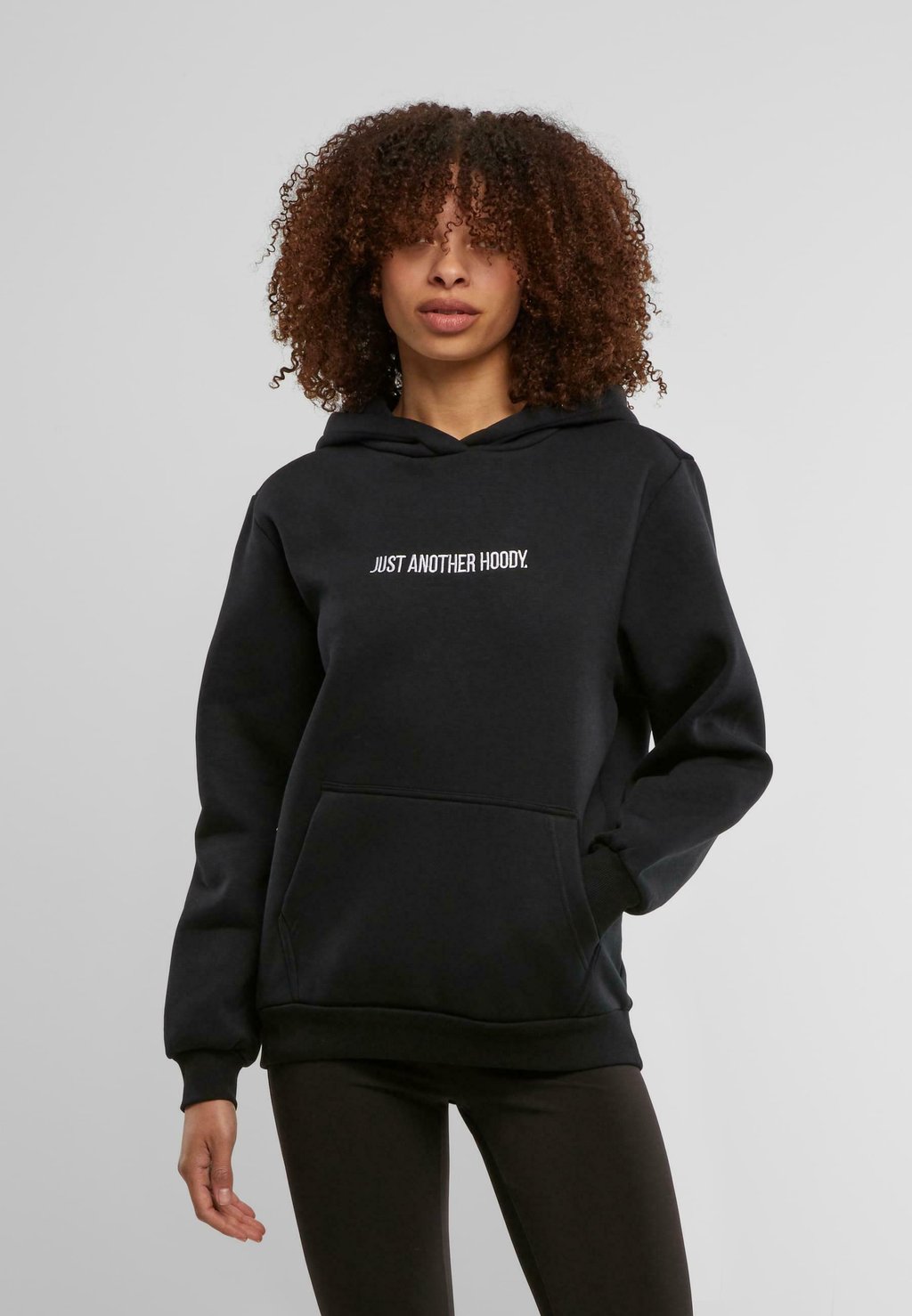 

Толстовка JUST ANOTHER EMB FLUFFY - Hoodie Mister Tee, черный