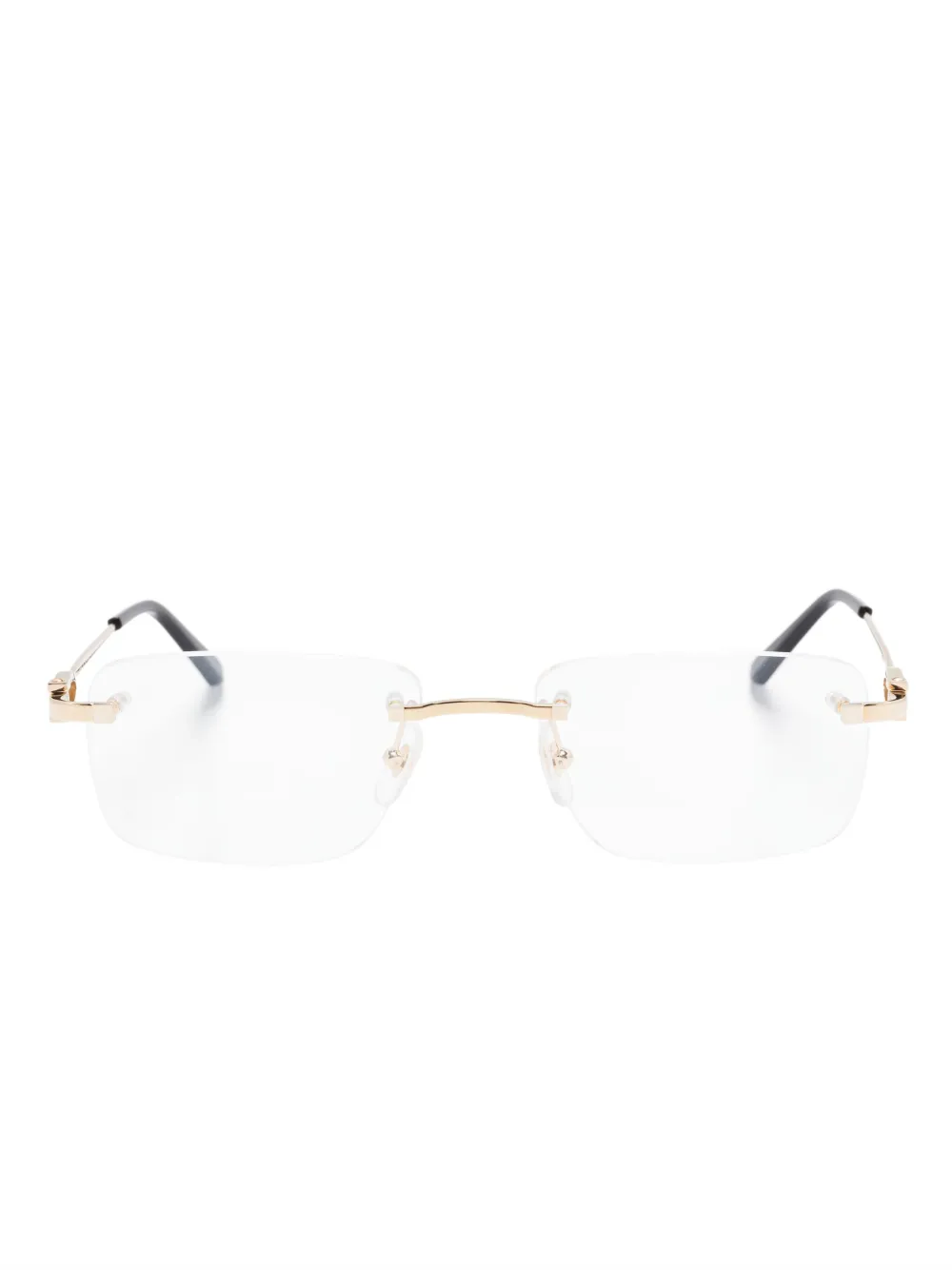 

Очки в прямоугольной оправе CARTIER, золотой