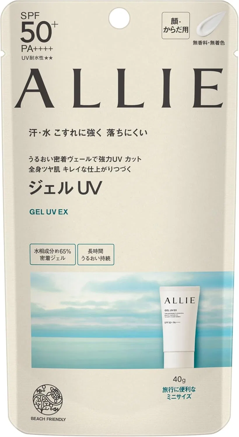 Солнцезащитный гель ALLIE Chrono Beauty Gel UV EX SPF50+ PA+++ 40 г