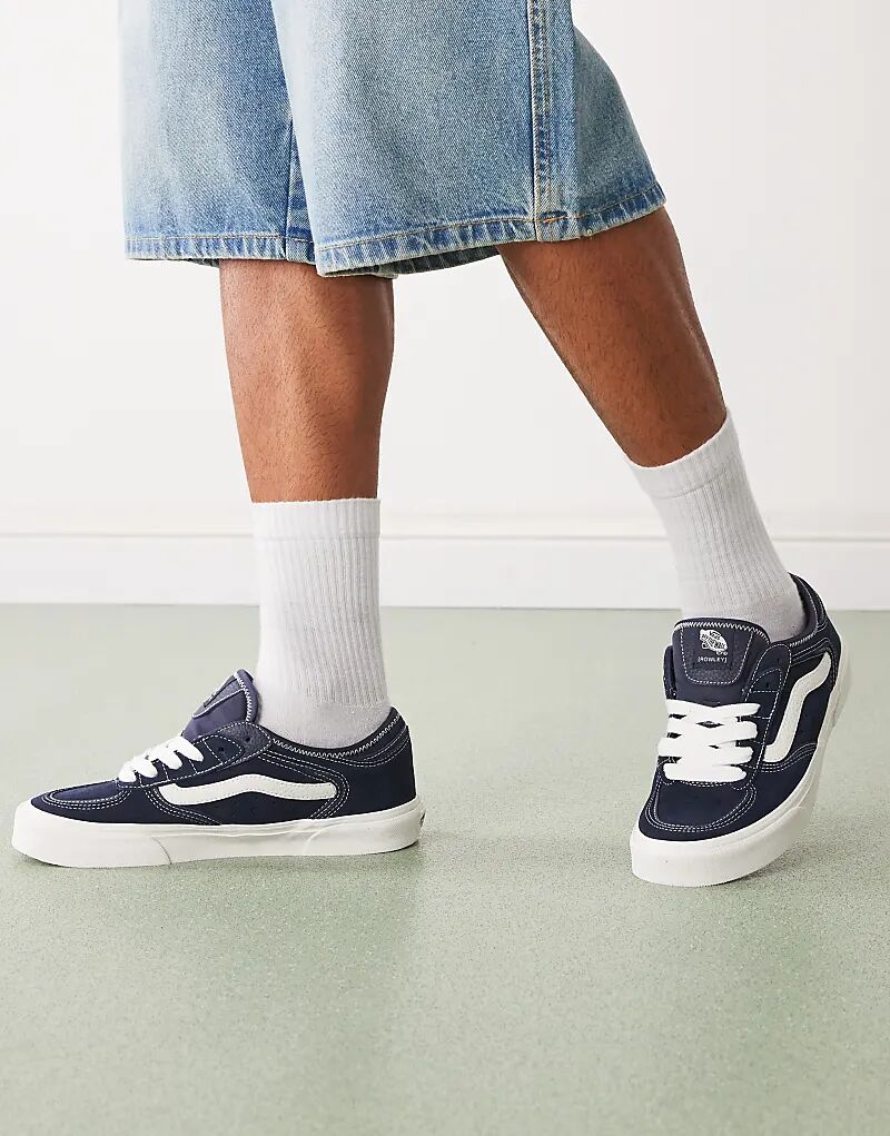 Классика Кеды Vans Rowley в парижской ночи