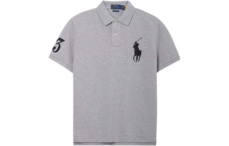 

Мужская рубашка-поло Polo Ralph Lauren, Серый
