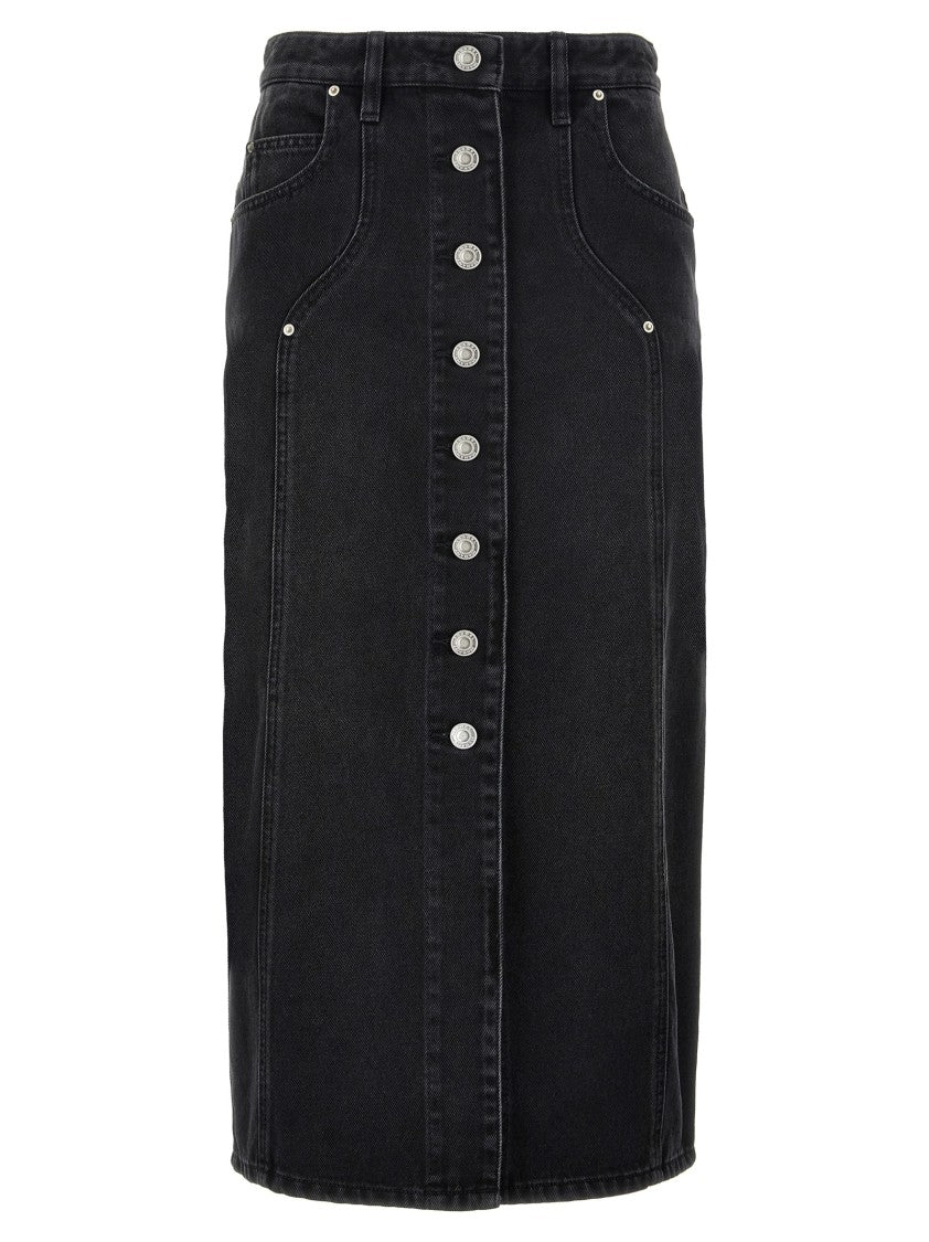 

Ванди юбка Isabel Marant Étoile, черный