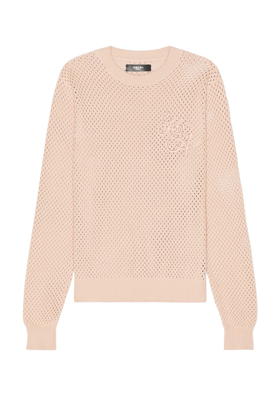 

Свитер мужской MA Swirl Crotchet Crewneck Amiri, красный