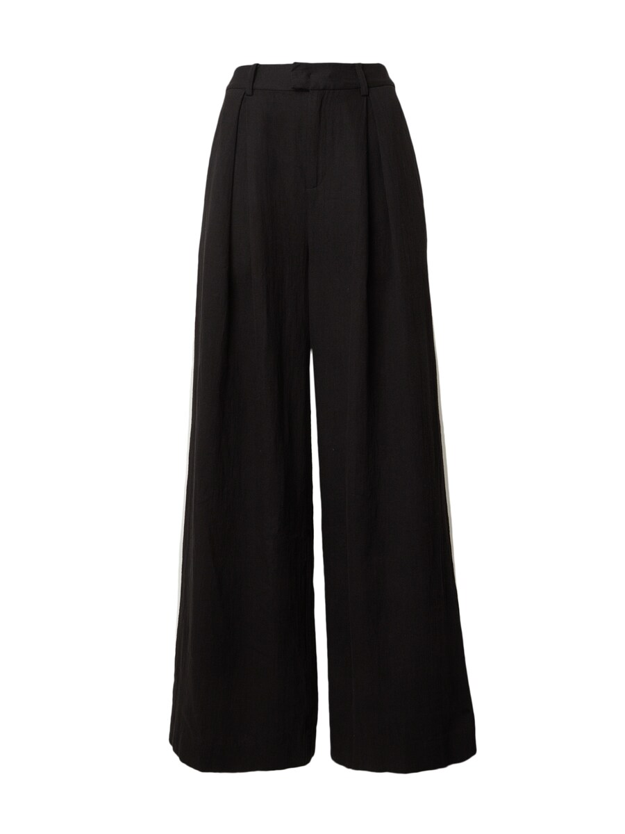 

Брюки со складками спереди millane Wide leg Pleat-Front Pants Thalisa, черный