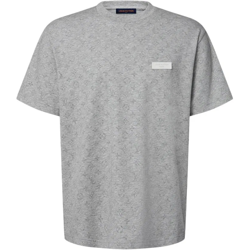 Мужская футболка с монограммой Gray LOUIS VUITTON