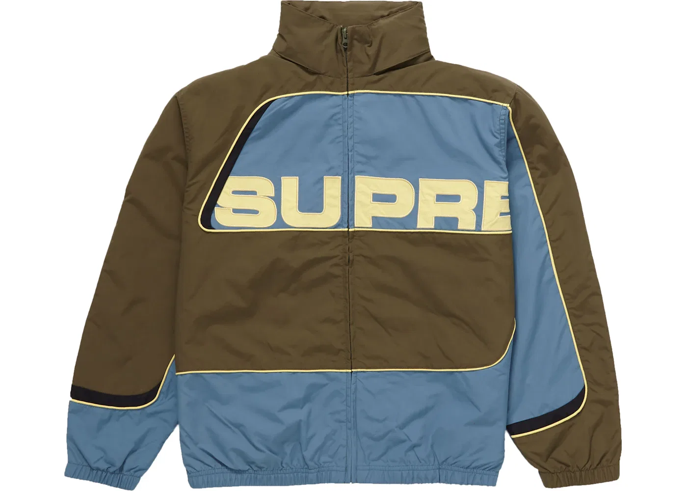 Мужская куртка с панелями Supreme, Olive