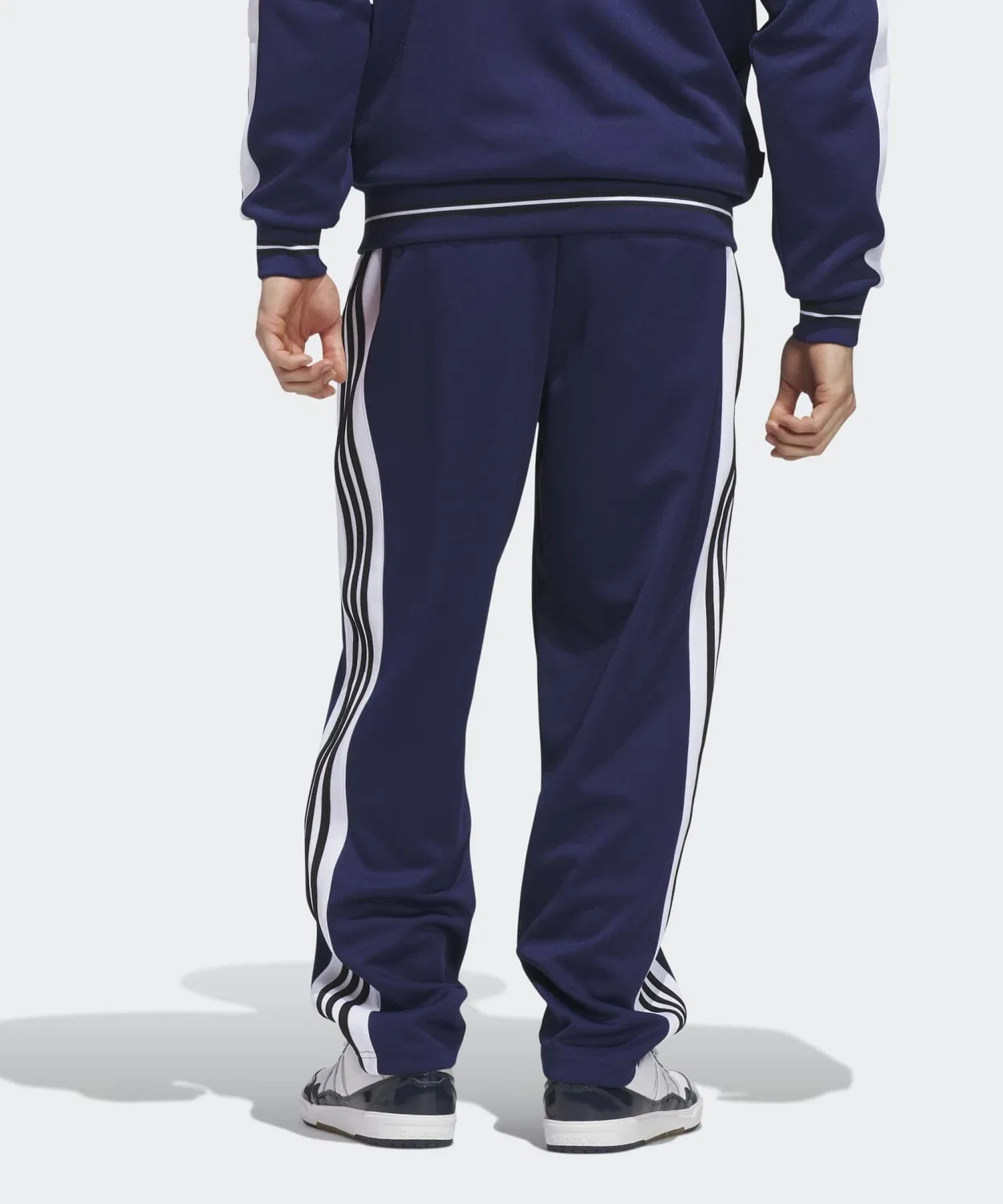 Женские спортивные штаны с принтом, модель Taishon Track Pants, Adidas, Blue — фото 4
