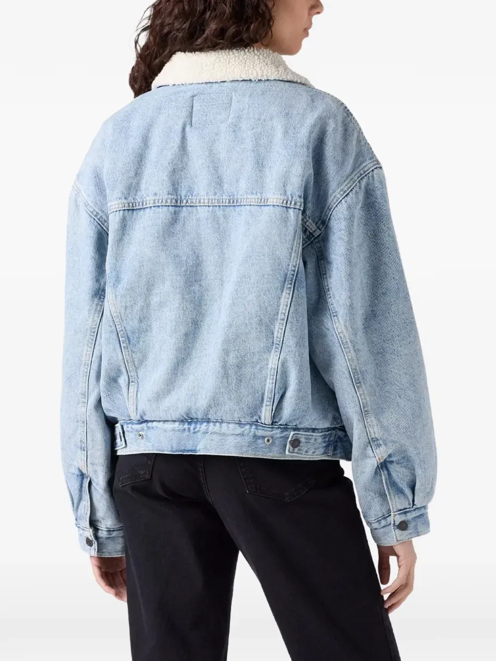 Джинсовая куртка '90s с отделкой из шерпы Levi'S, синий — фото 2