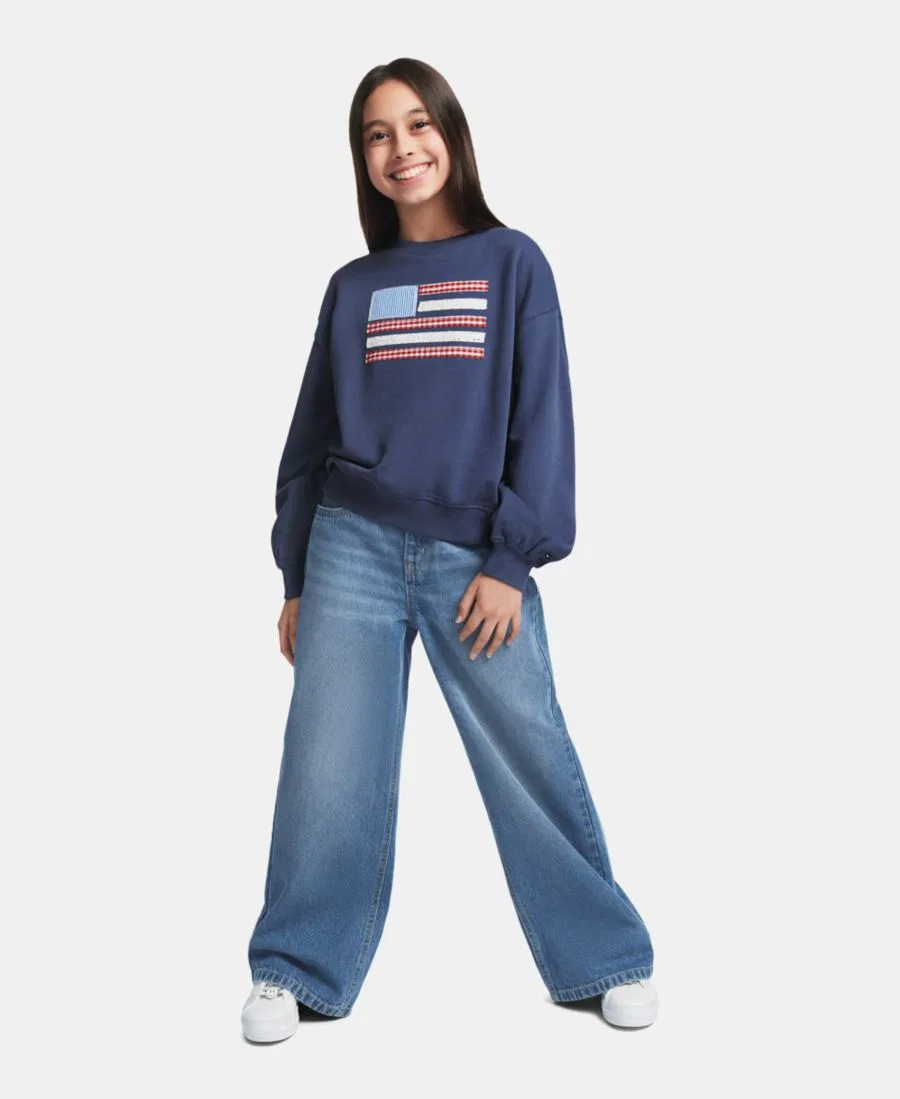 Свитшот с длинным рукавом Tommy Hilfiger, Blueberry — фото 2