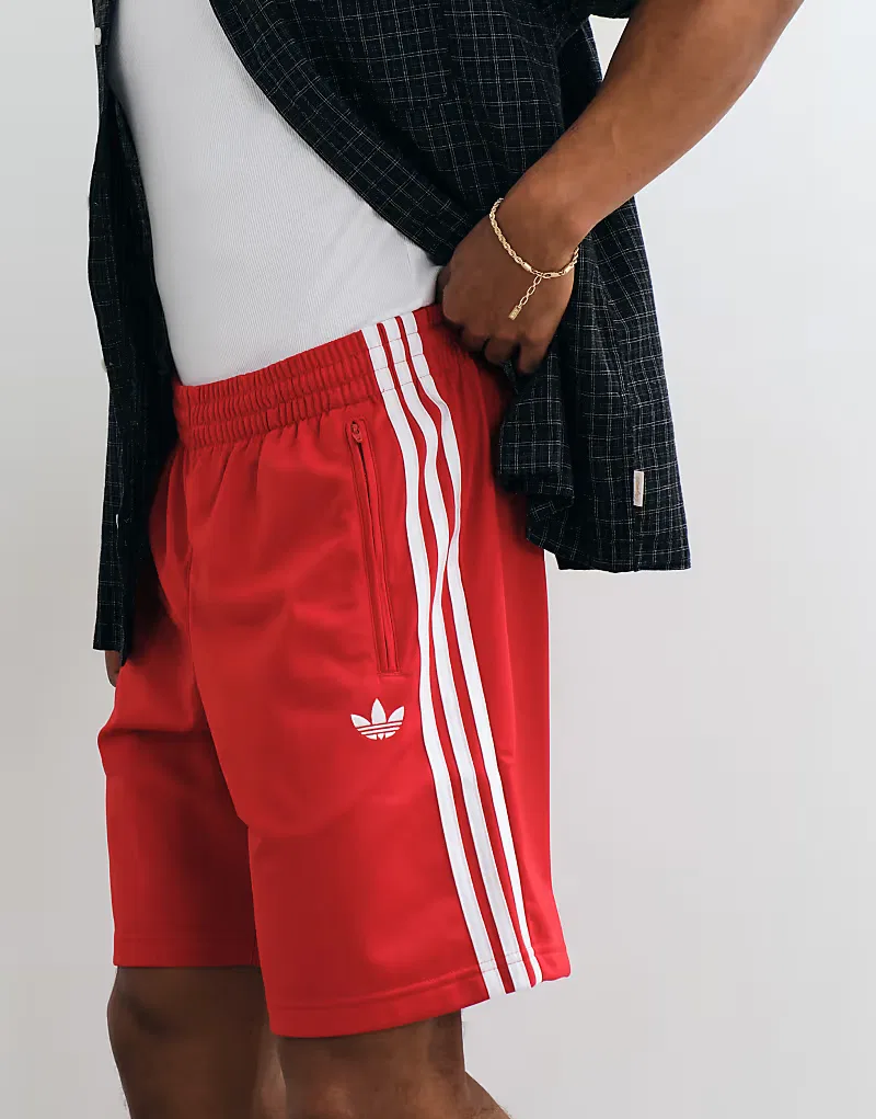 Шорты Adidas Originals Firebird красного — фото 4