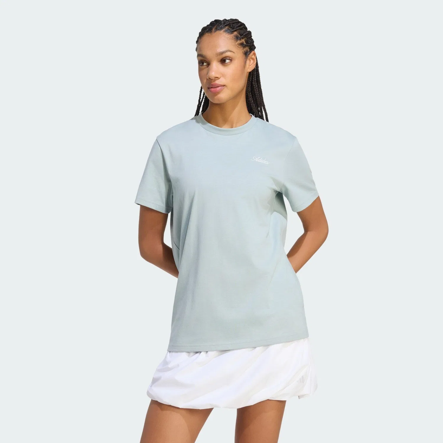 Мужская футболка свободного кроя Food Loose Graphic T-Shirt adidas, Hellgrun