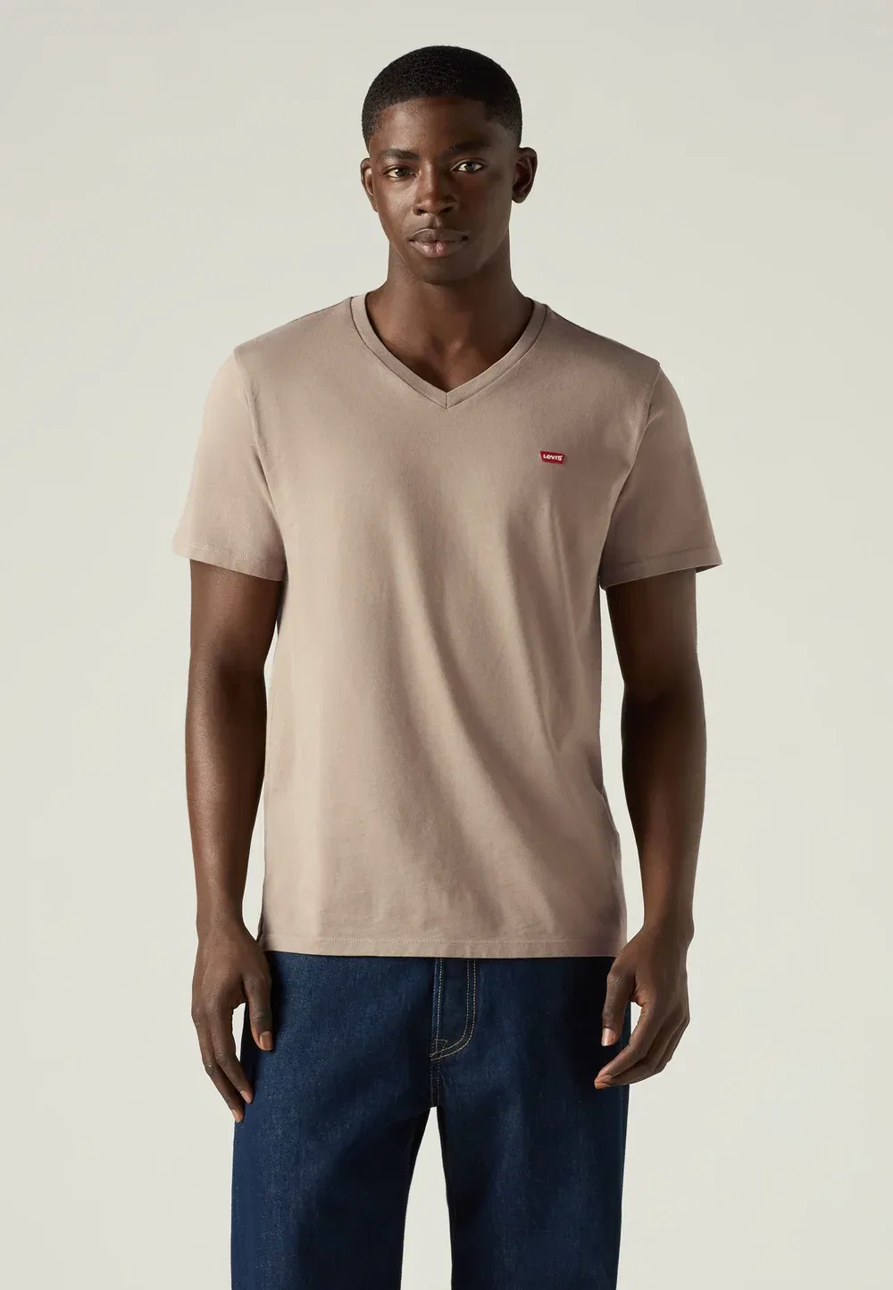 Футболка с V-образным вырезом - базовая модель Levi'S, Brindle — фото 2