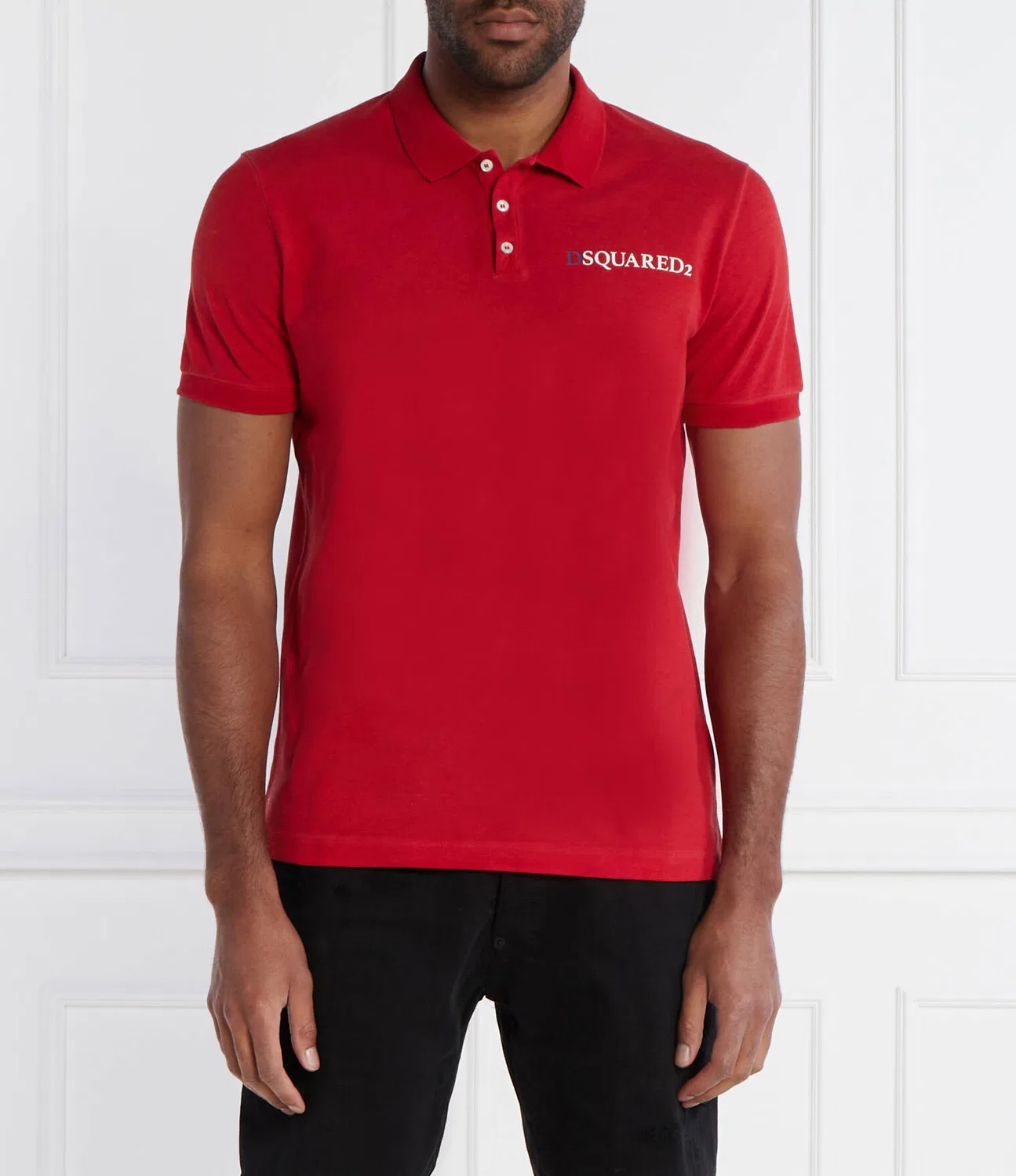 Поло с коротким рукавом Dsquared2, Rosso