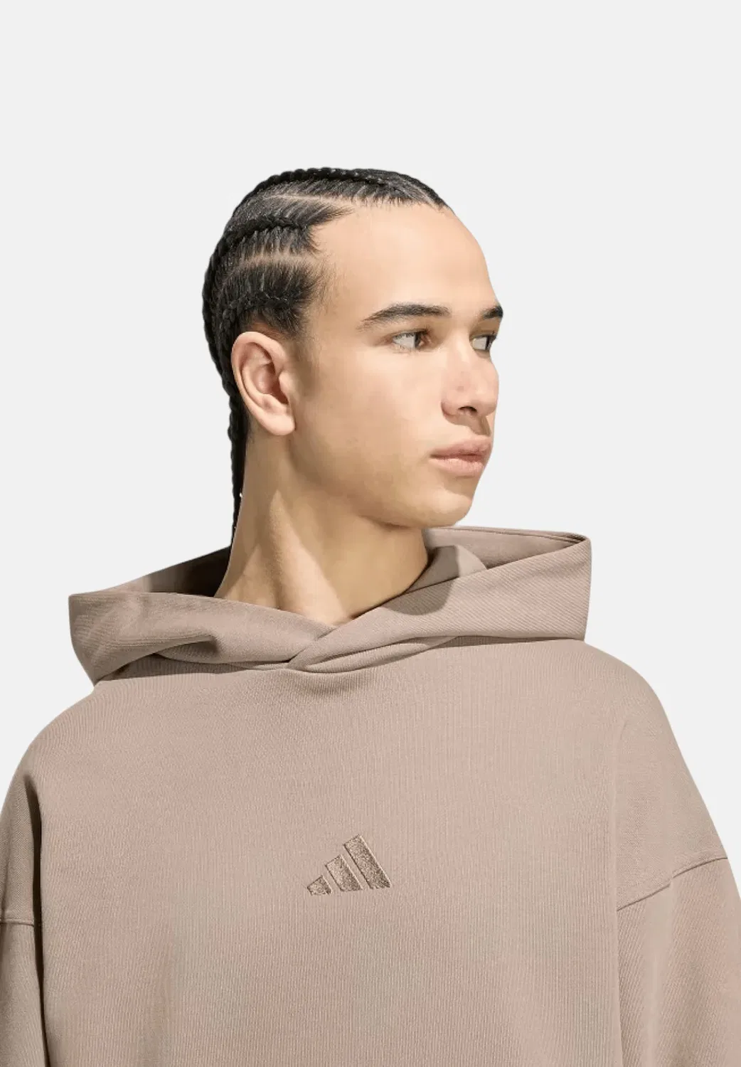 Толстовка с капюшоном Adidas Performance, Braun — фото 2