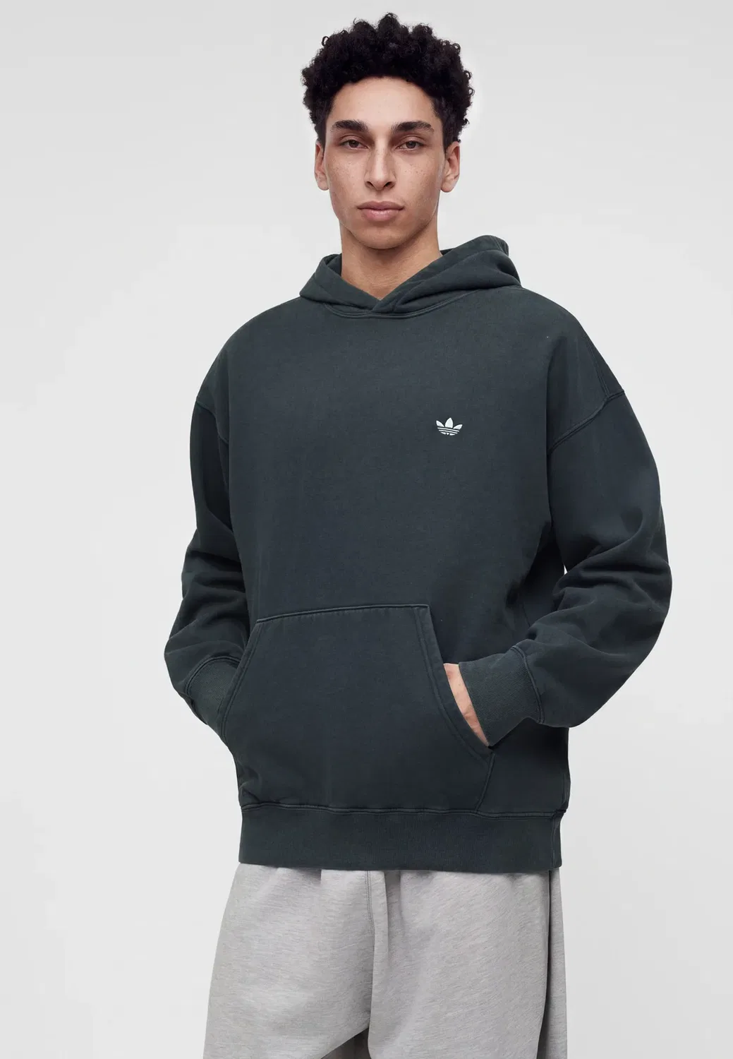 Толстовка с капюшоном Adidas Originals, Black — фото 4