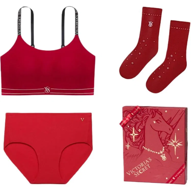 Женский набор нижнего белья Victoria's Secret, Vintage Red Box