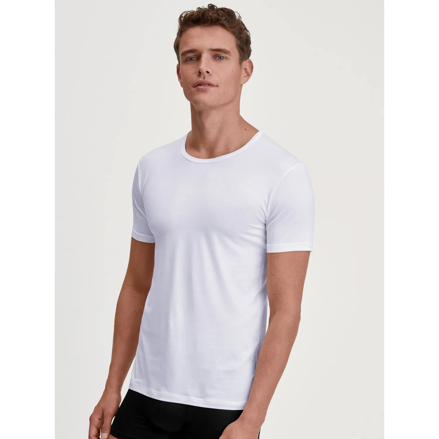 Детская хлопковая футболка Calida, White