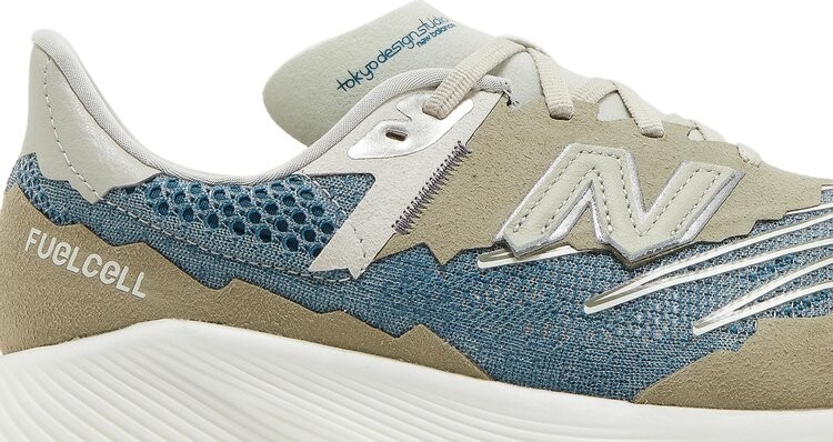 Кроссовки New Balance Tokyo Design Studio x FuelCell RC Elite v2 'Japan', синий — фото 3