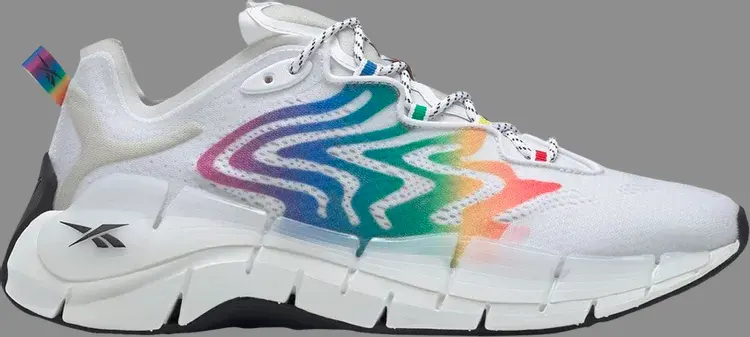 

Кроссовки zig kinetica 2 'pride' Reebok, белый
