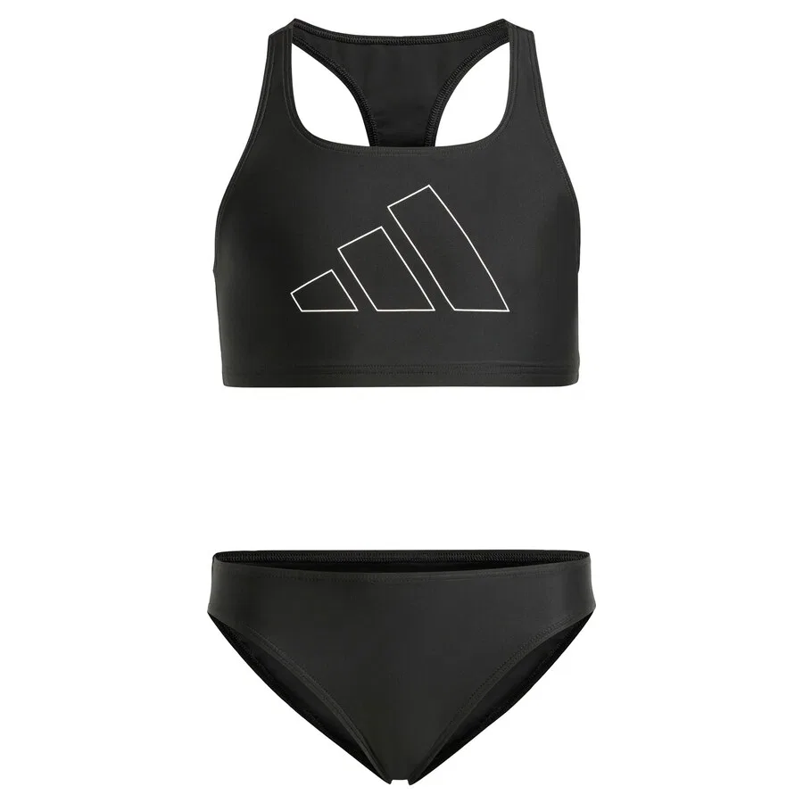 Спортивный купальник-бралетт ADIDAS PERFORMANCE 'Performance Big Bars Bikini' черного цвета