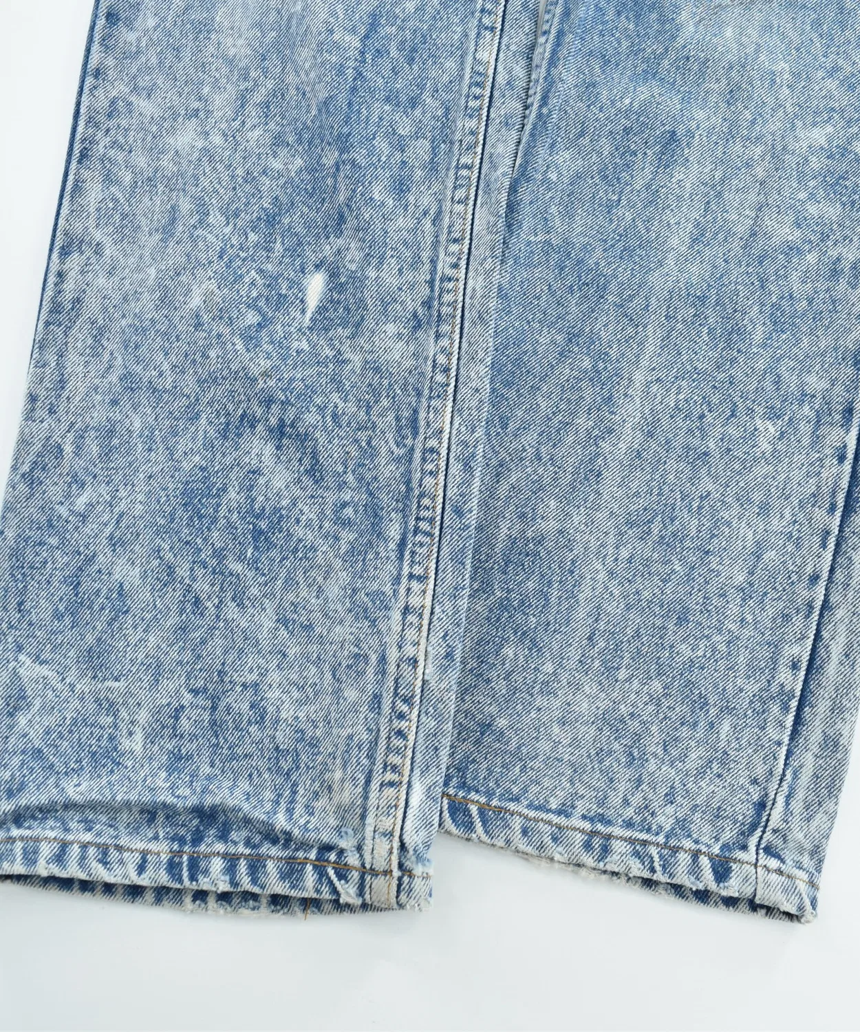 Мужские джинсы Levi's 405 с химической стиркой, прямой крой, синие — фото 4