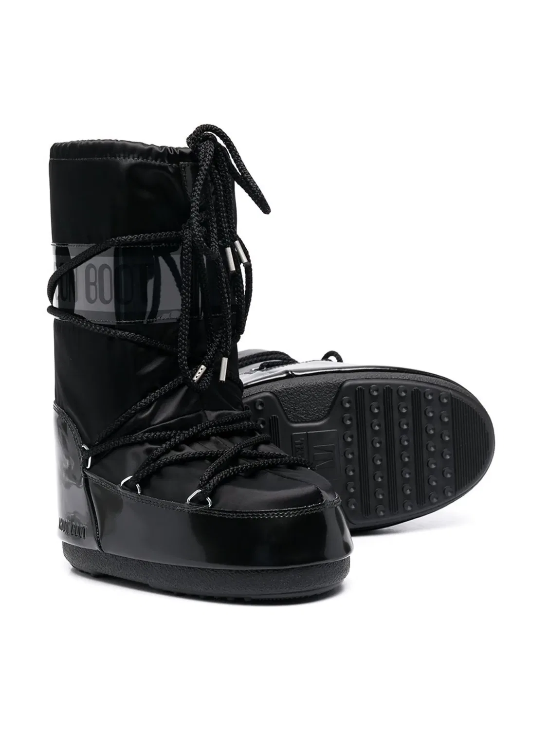 Детские Снегоступы Icon Junior Glance Moon Boot, черный — фото 2