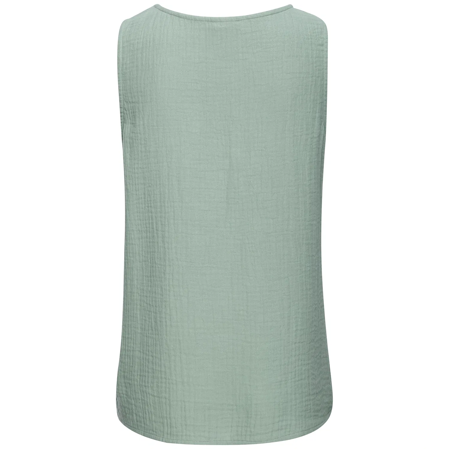 Женский блузочный топ с широкими бретелями Beachtime, Sage Green — фото 4