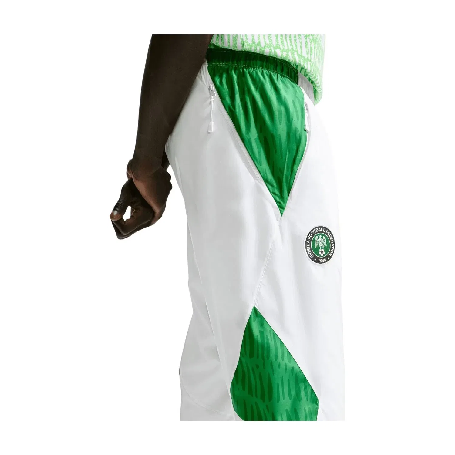 Мужские легкие штаны Nike x Nigeria x Slawn Cryoshot Lightweight Pants, белый — фото 3