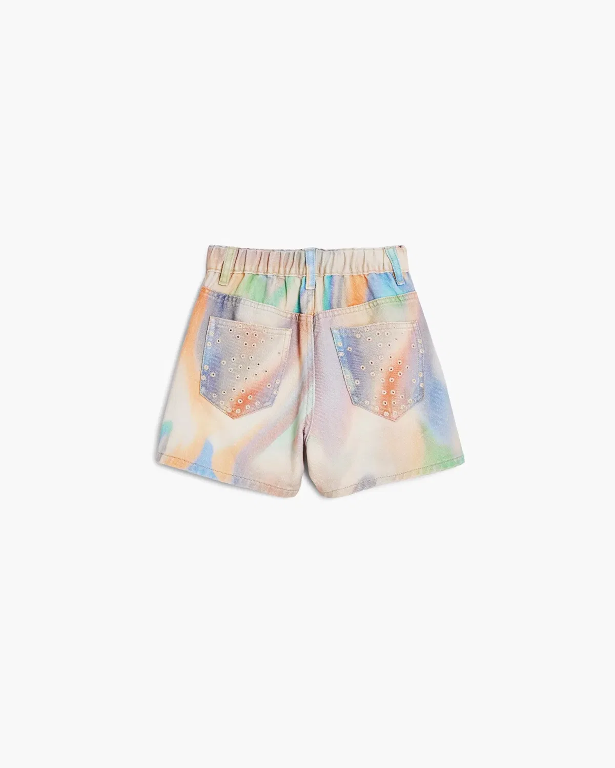 Детские шорты для девочек джинсовые с принтом Desigual, Multicolor — фото 2