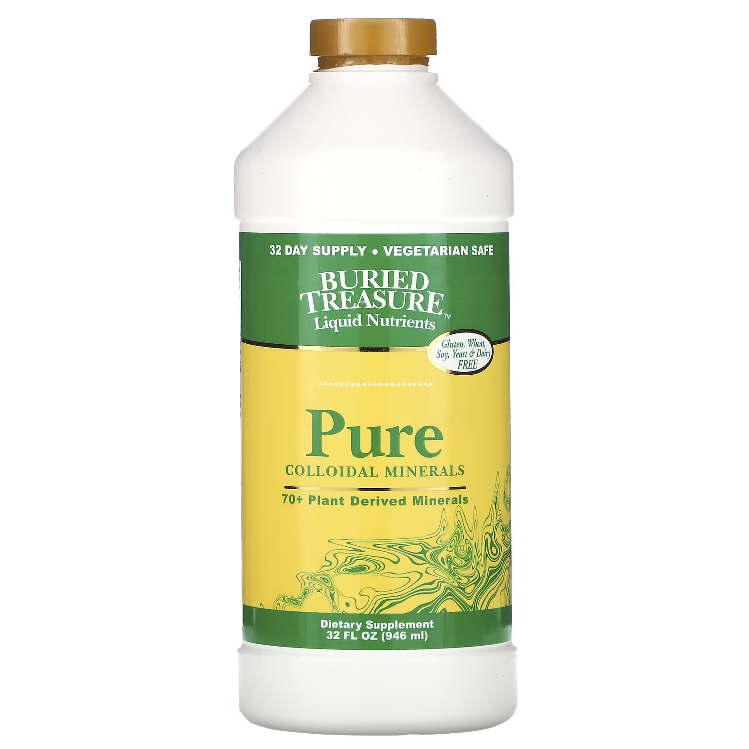 

Buried Treasure Liquid Nutrients чистые коллоидные минералы, 946 мл