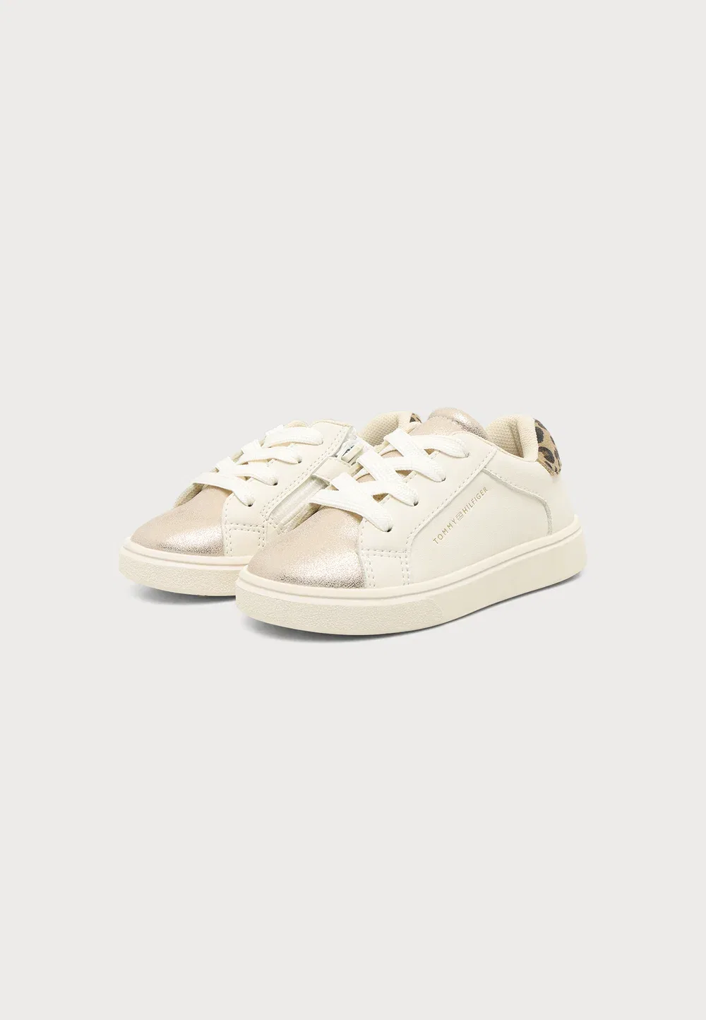 Кроссовки унисекс Hector Tommy Hilfiger, Platinum/Milk/Bege — фото 2