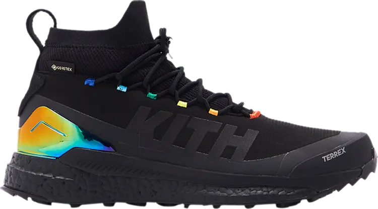 

Ботинки Adidas KITH x Terrex Free Hiker 'Black', черный