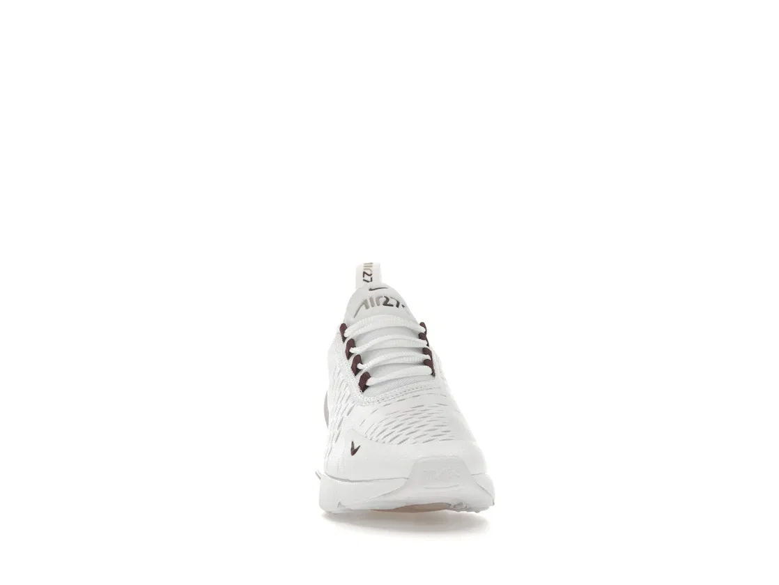 Детские кроссовки Lifestyle Nike Air Max 270, White/Burgundy Crush/Platinum Violet — фото 2