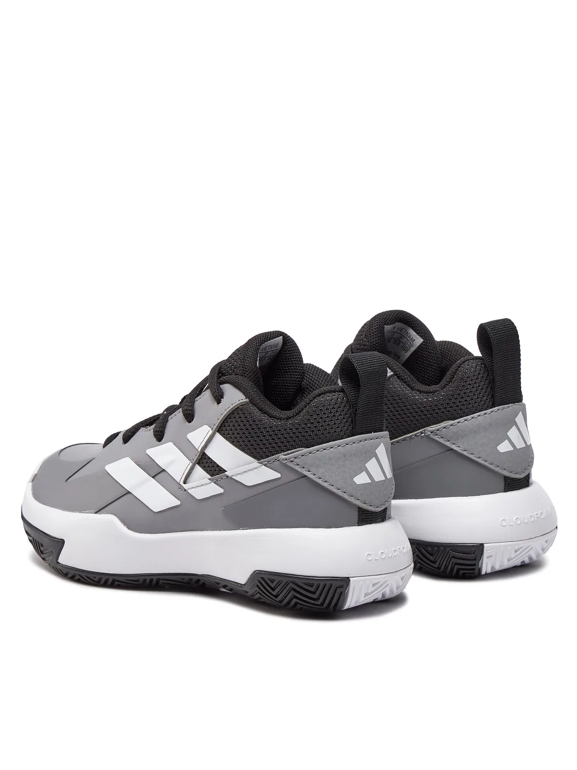 Баскетбольные кроссовки для мальчика Cross Em Up Select Mid Trainers Kids Adidas, серый — фото 3