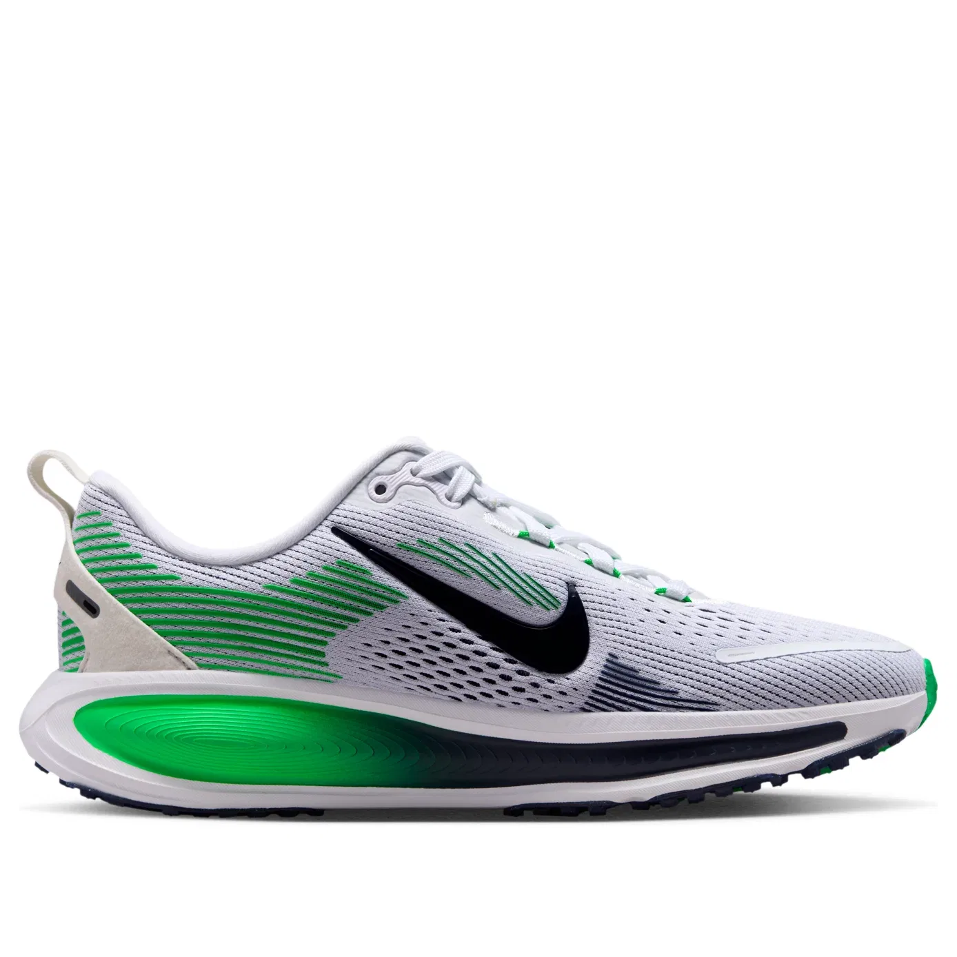 Детские кроссовки для бега с шнуровкой Nike Air Zoom Vomero 18, белый — фото 2