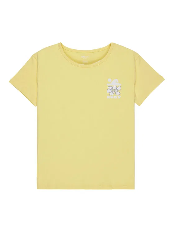 Футболка regular fit Lily Roxy, желтый — фото 4