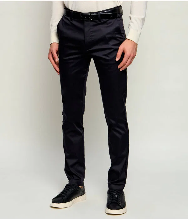 Мужские брюки чинос Slim Fit BOSS, черный
