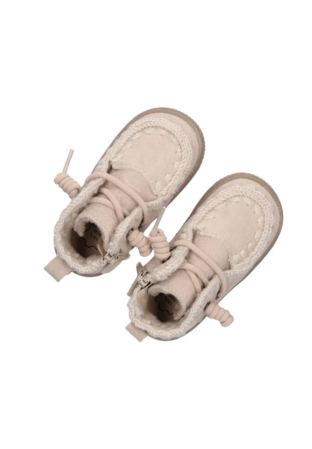 Кроссовки Meisjes hoge bn26w030. - детская обувь Shoesme, Beige — фото 3