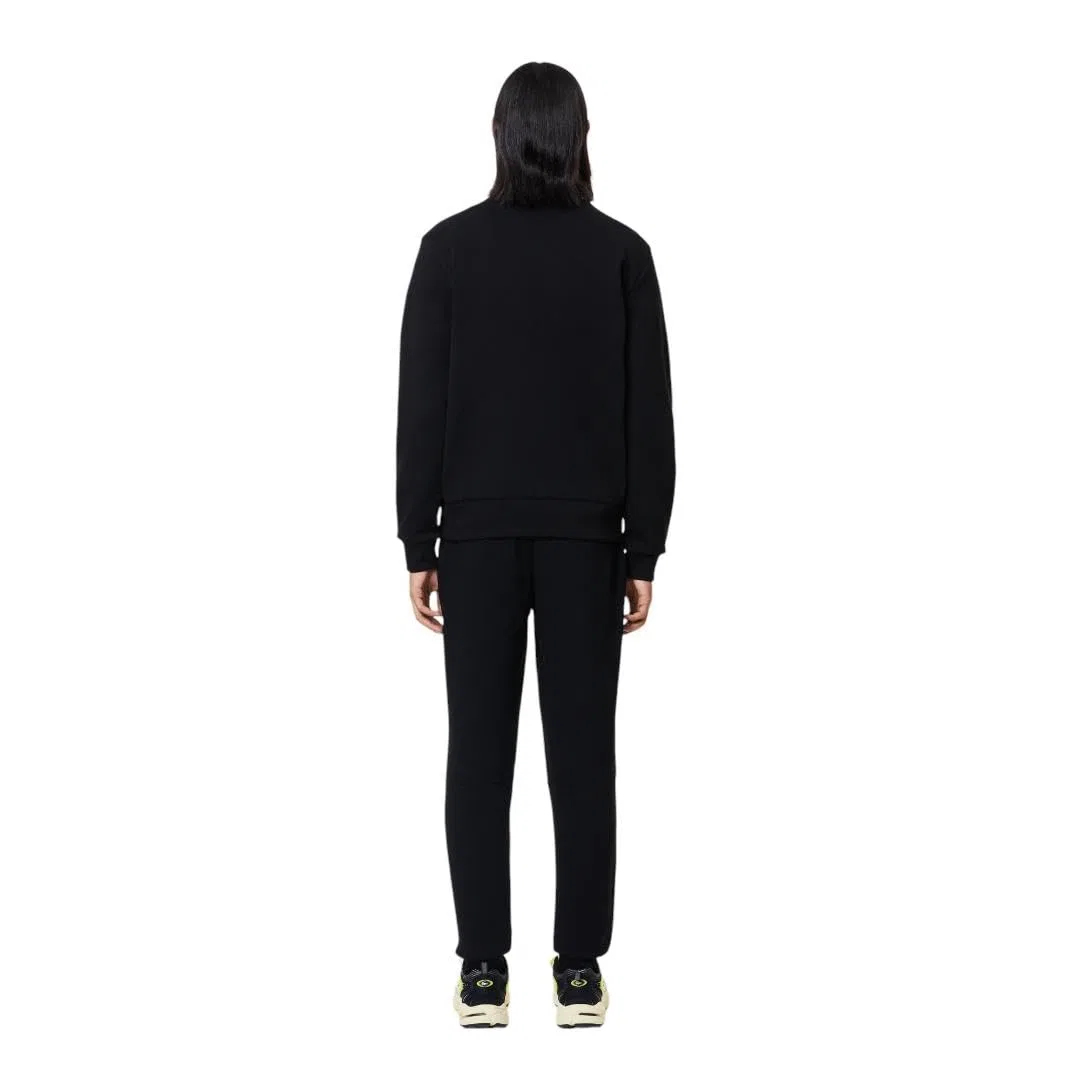 Мужские спортивные штаны из флиса Solid Fleece Jogger Lacoste, Black — фото 3