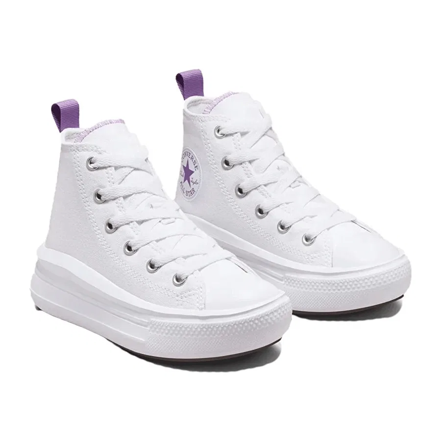 Кеды платформа Converse Chuck Taylor All Star Move, Белый — фото 3