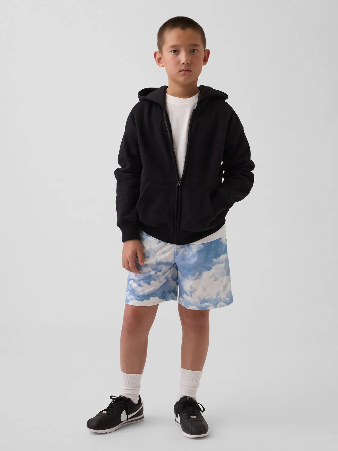 Шорты Mesh Easy Shorts Gap, Blue Cloud — фото 3