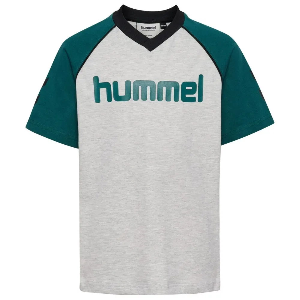Футболка с v-образным вырезом и коротким рукавом Regular Hummel, белый — фото 3