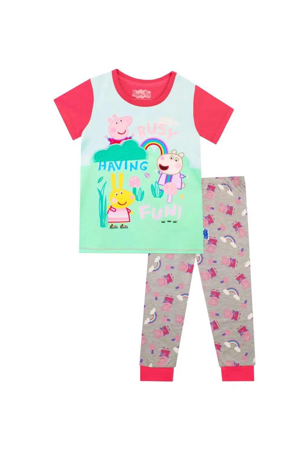 Детская пижама Busy Having Fun Peppa Pig, Pink