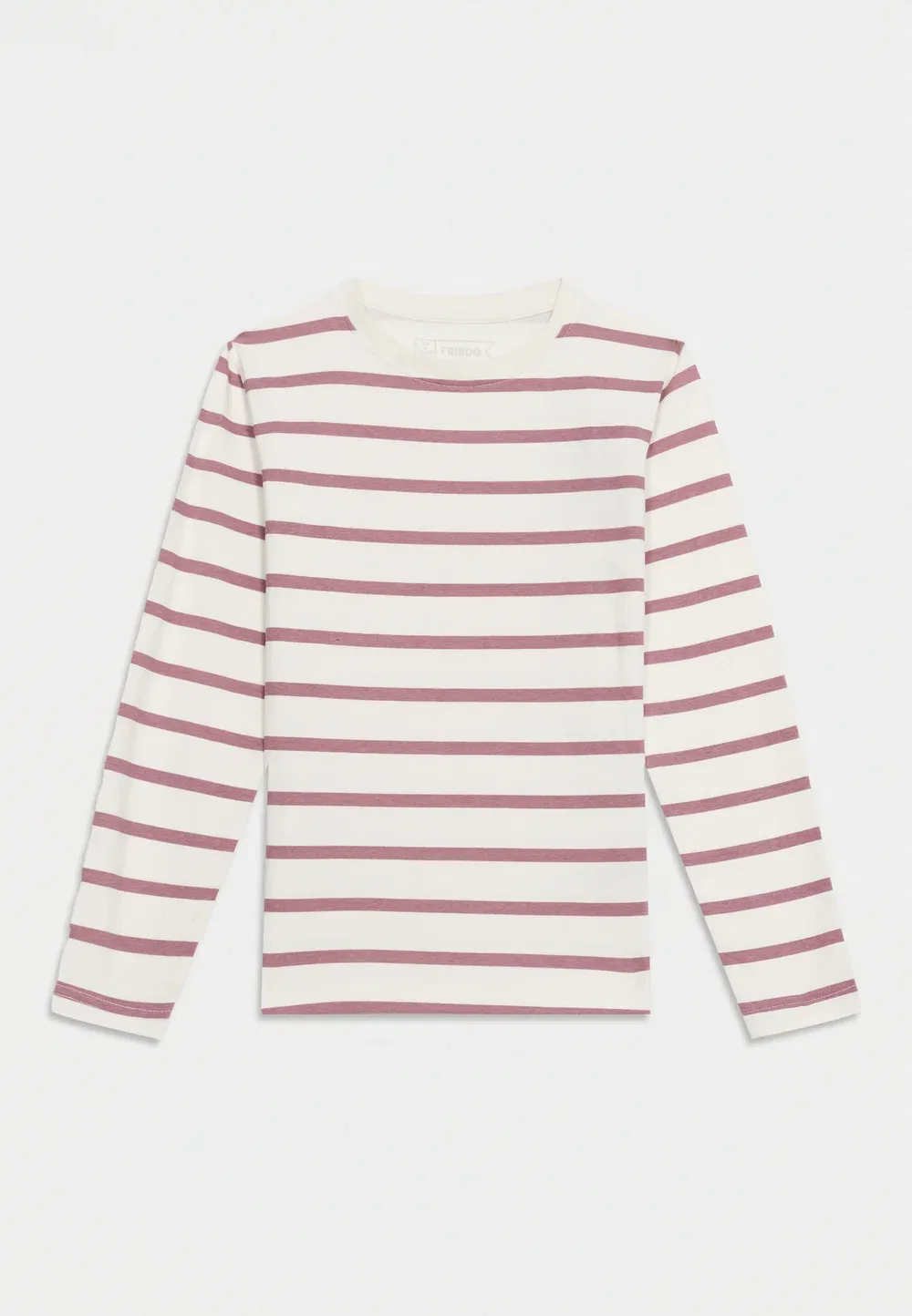 Комплект из 3 футболок с длинными рукавами Friboo By Zalando, Off-White/Mottled Grey/Mauve — фото 4