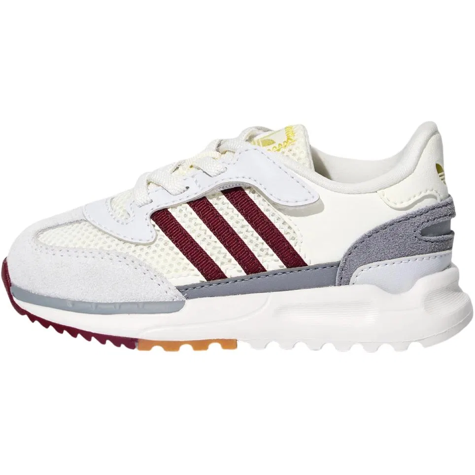 Детские кроссовки для мальчиков Adidas Originals RETROPY, Цвет Jade White/Red/Fuyi Gray