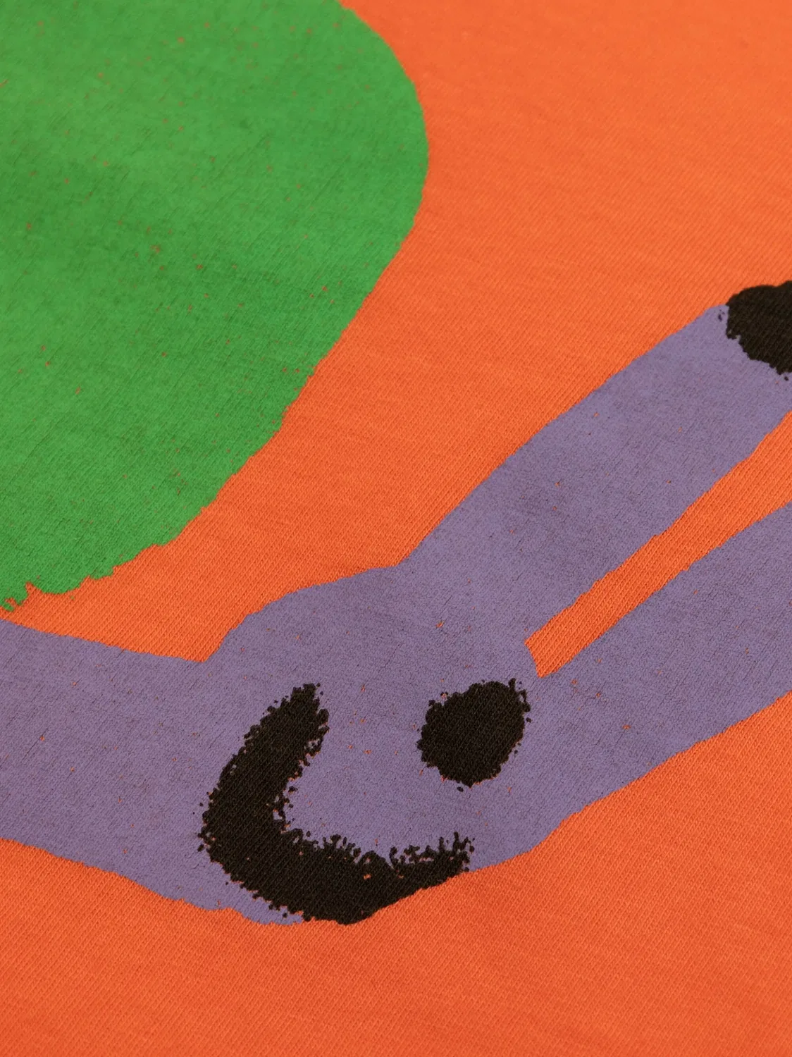 Bobo Choses Футболка из органического хлопка оранжевого цвета — фото 4