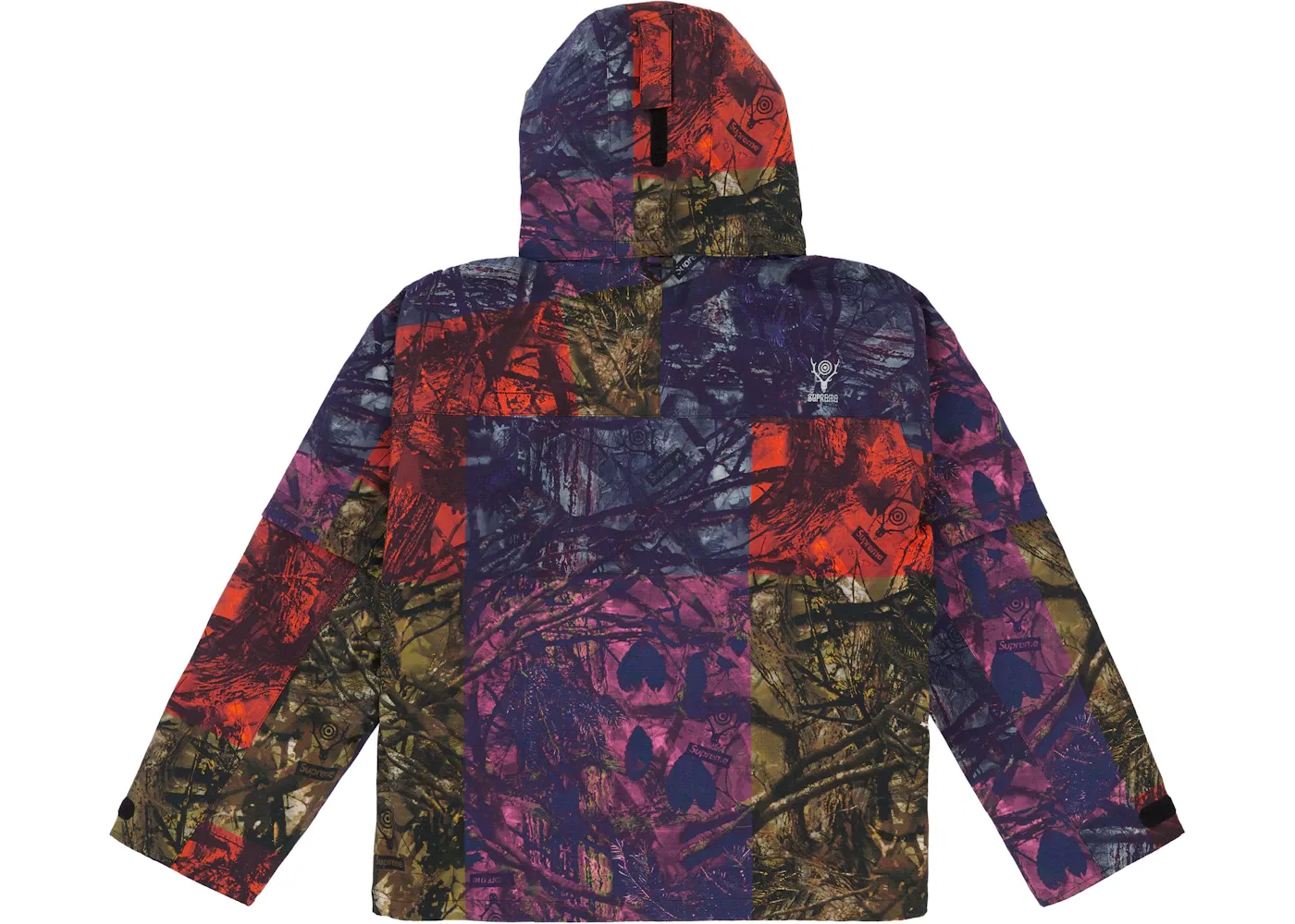Мужская куртка Supreme SOUTH2 WEST8 River Trek Jacket Camo, Camo — фото 2
