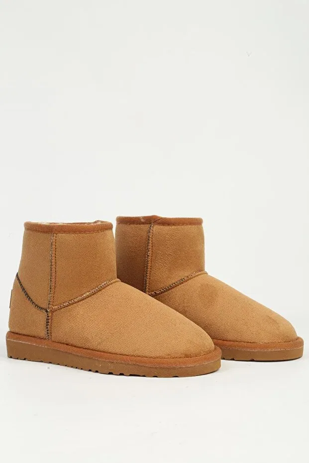 Детские ботинки для девочек без шнуровки Tan children's boots bn-50199 Benetton, Tan Color — фото 2