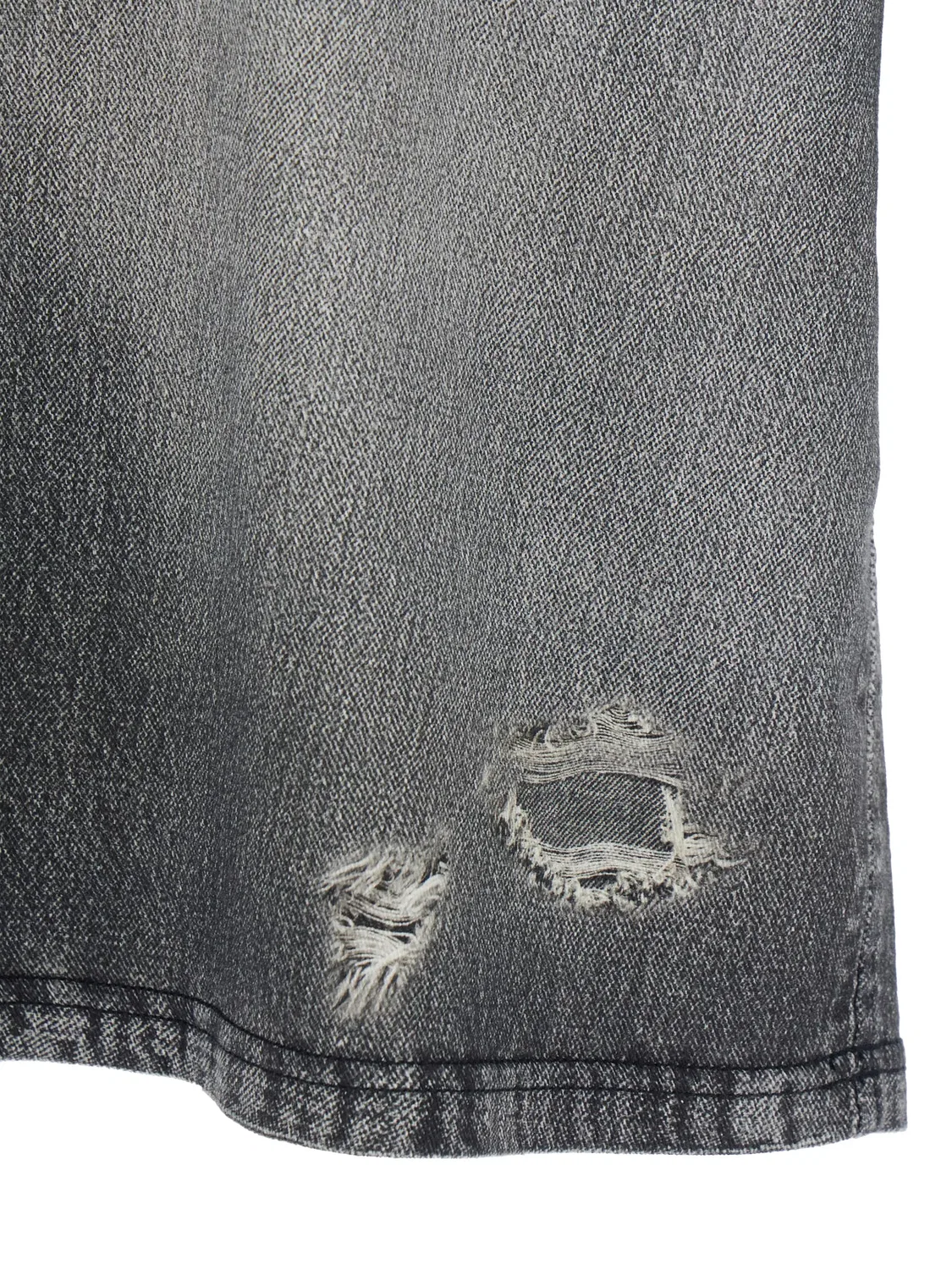 Футболка с эффектом изношенности Diesel, серый — фото 2