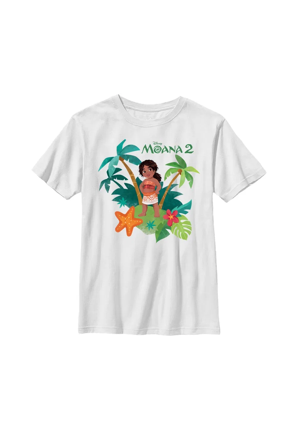 Moana 2 simea - футболка с принтом Henry Tiger, White